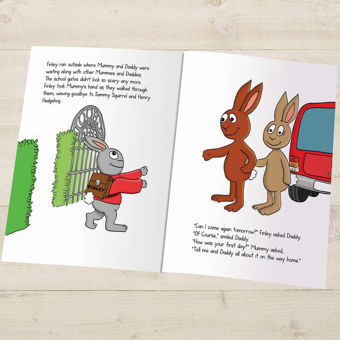 Personalised First Day at School Book Softback - Myhappymoments.co.uk