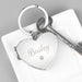 Personalised Paw Print Heart Photo Frame Keyring, Cat & Dog Lover Gift