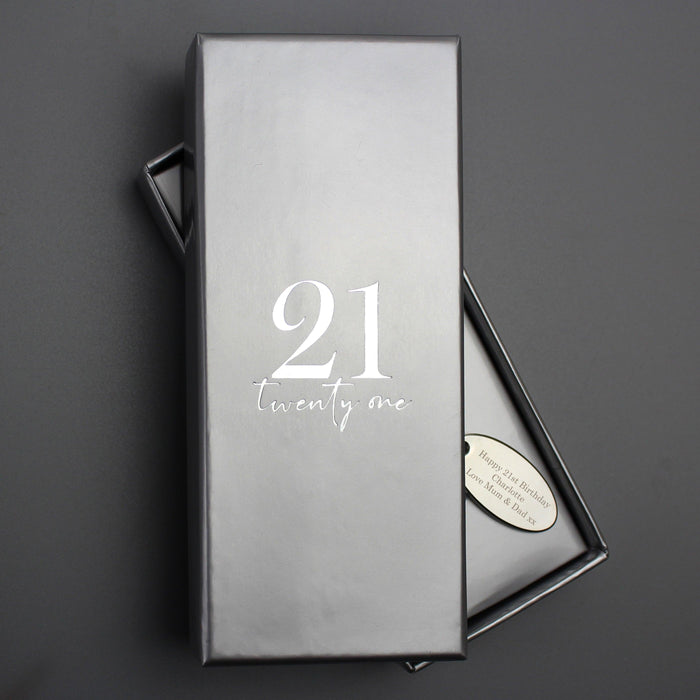 Personalised 21st Birthday Key