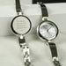 Personalised Silver Ladies Watch With Silver Slider Clasp