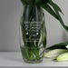 Personalised I'd Pick You Glass Vase