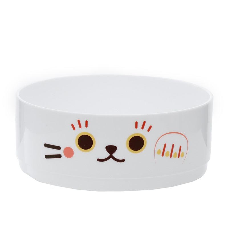 Maneki Neko Lucky Cat Stacked Round Bento Lunch Box