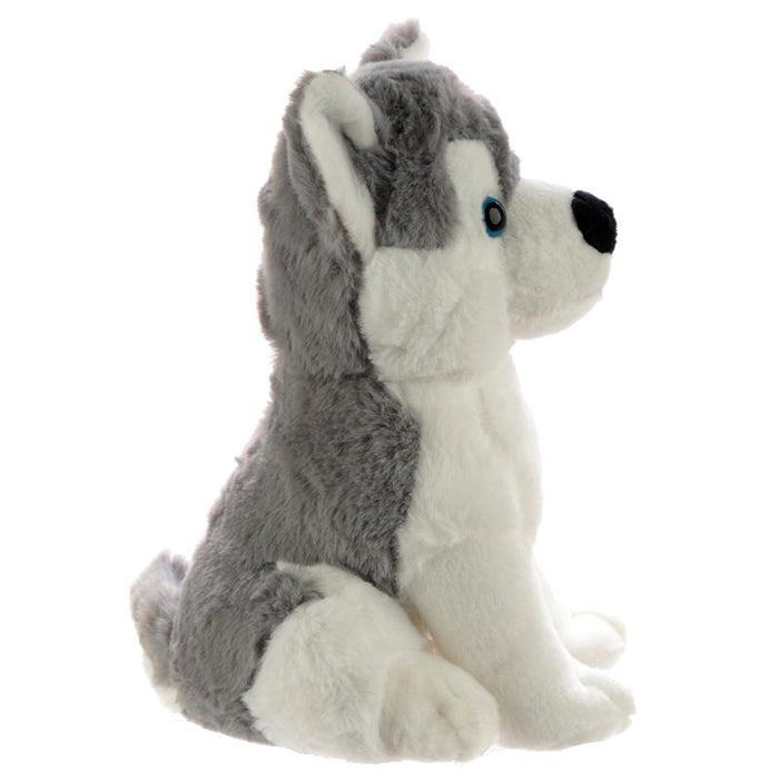 Plush Husky Dog Door Stop