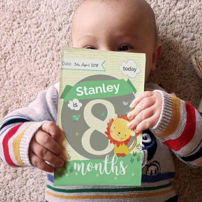 Personalised Baby Cards: For Milestone Moments - Myhappymoments.co.uk