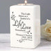 Personalised Loving Memory Ceramic Tea Light Candle Holder - Myhappymoments.co.uk