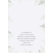 Personalised Godparent Card - Myhappymoments.co.uk