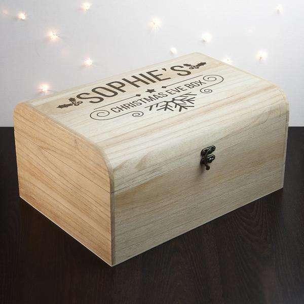 Personalised Christmas Eve Chest - Myhappymoments.co.uk