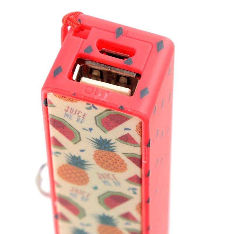 Tropical Portable USB Charger Power Bank - Myhappymoments.co.uk