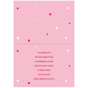 Personalised Yummy Scrummy Mummy To Be Card