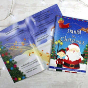 Personalised Boys It's Christmas Story Book Featuring Santa and his Elf Jingles - Myhappymoments.co.uk