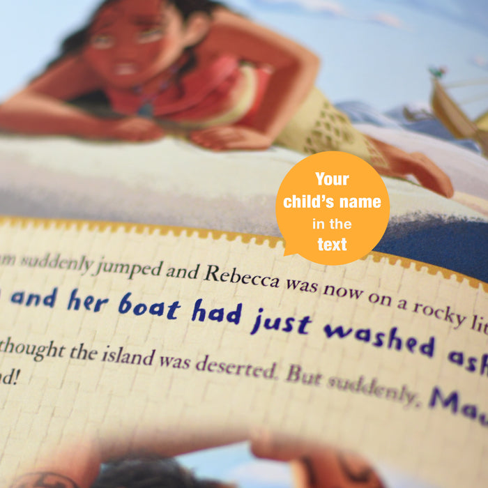 Personalised Disney Little Favourites Moana Book from Pukkagifts.uk