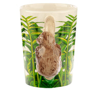 Jungle Explorer Sloth Shaped Handle Mug - Myhappymoments.co.uk