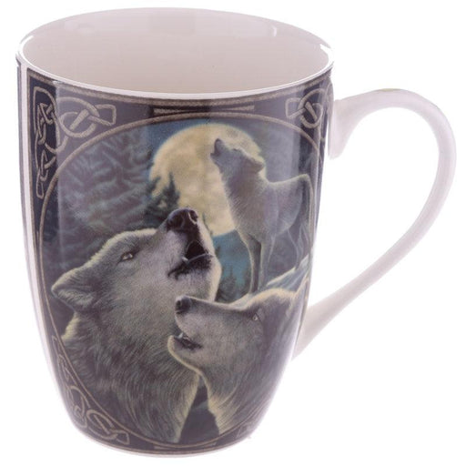 Lisa Parker Wolf Song Porcelain Mug