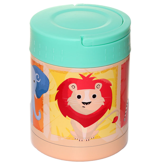 Zoo Animals Thermal Insulated Food Container