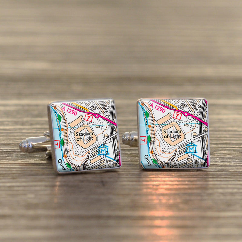 Sunderland Cufflinks Football Ground