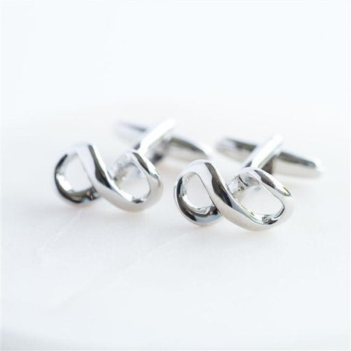Silver Infinity Cufflinks