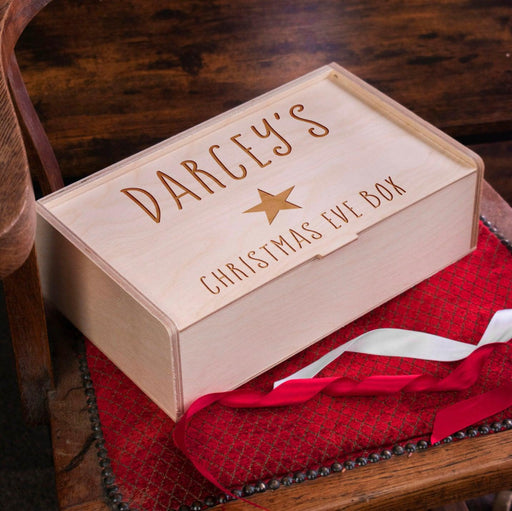 Personalised Kids Star Christmas Eve Box