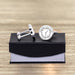Personalised Father Of The Groom Time Clock Cufflinks - Myhappymoments.co.uk