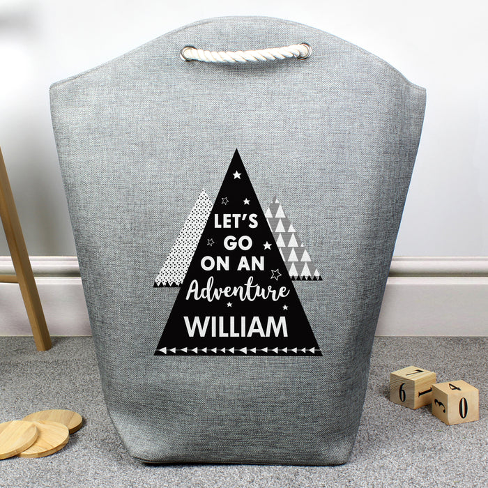 Personalised Adventure Is Out There Toy Storage Bag