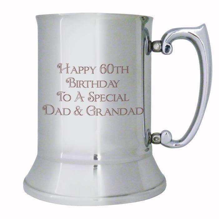 Personalised Bold Message Stainless Steel Tankard - Myhappymoments.co.uk
