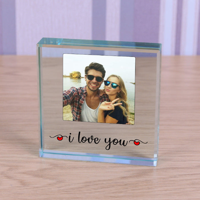 I love You Photo Gift Plaque