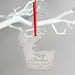 Personalised My 1st Christmas Reindeer Metal Decoration