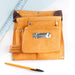 Personalised 6-Pocket Leather Tool Belt - Myhappymoments.co.uk