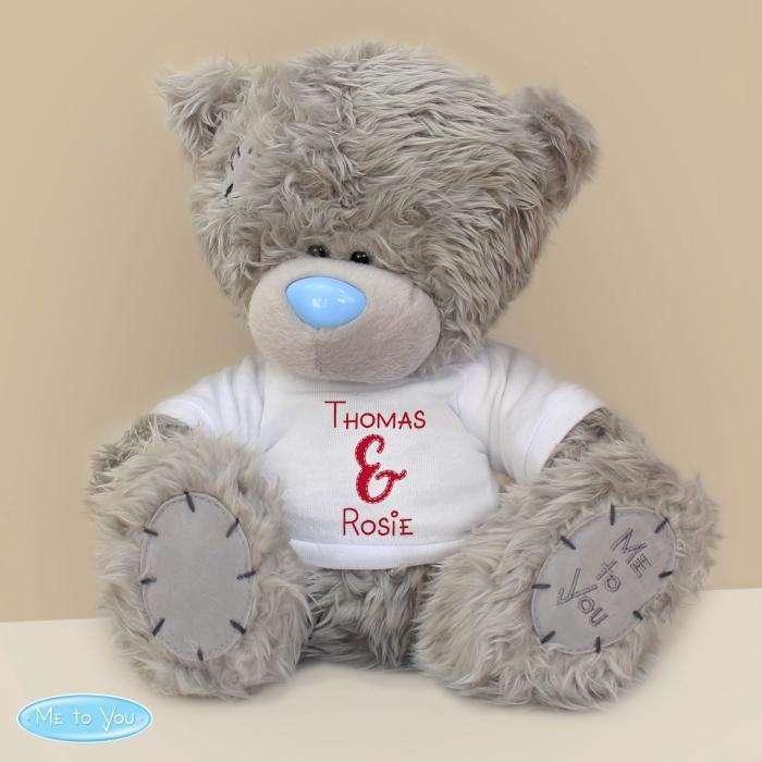 Personalised Couples Me to You Teddy Bear - Myhappymoments.co.uk