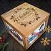 Personalised Christmas Memory Box - Mistletoe Design