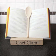 Personalised Single Kitchen Recipe Book or Tablet Holder - Myhappymoments.co.uk