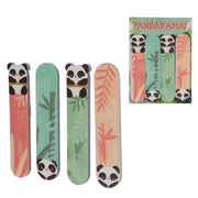 Panda Design Nail File Set of 4