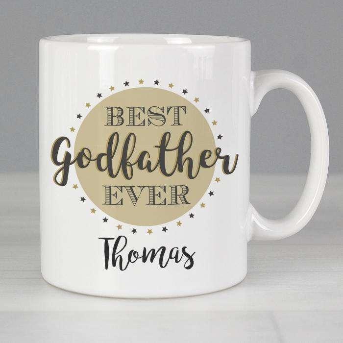Personalised Best Godfather Mug - Myhappymoments.co.uk