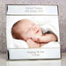Personalised Any Message Silver Square Photo Frame 6x4 - Myhappymoments.co.uk
