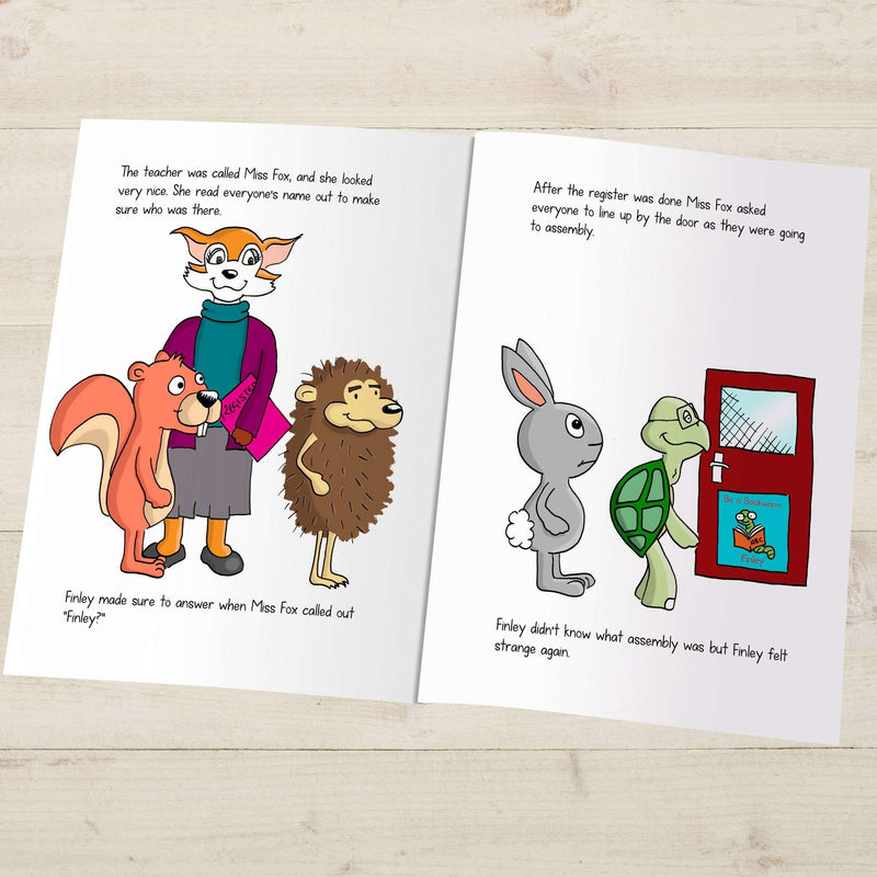 Personalised First Day at School Book Softback - Myhappymoments.co.uk