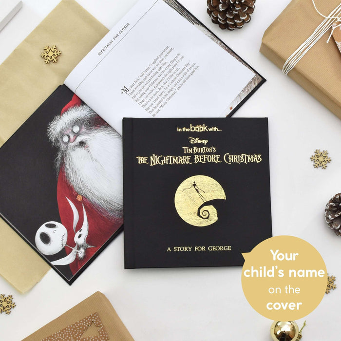 Personalised Nightmare Before Christmas Story Book - Myhappymoments.co.uk
