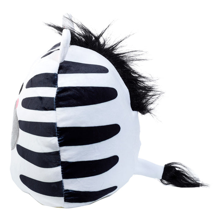 Squidglys Rori the Lion and Bali the Zebra Reversible Adoramals Plush Toy