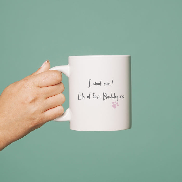 Personalised Dog Mum Mug - Myhappymoments.co.uk