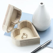 Personalised Mother's Day Heart Trinket Box - Myhappymoments.co.uk