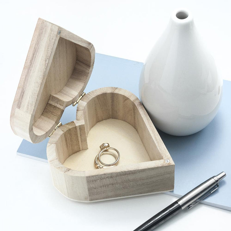 Personalised Mother's Day Heart Trinket Box - Myhappymoments.co.uk
