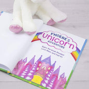 Personalised Unicorn Story Book and Plush Toy Gift Set