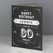 Personalised Vintage Typography Age Birthday Card from Pukkagifts.uk