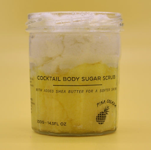 Fragranced Sugar Body Scrub - Pina Colada 300g