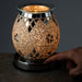 Mirror Mosaic Touch Operated Electric Wax Melt Burner Aroma Warmer Lamp
