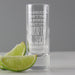 Personalised 'Worth A Shot' Shot Glass