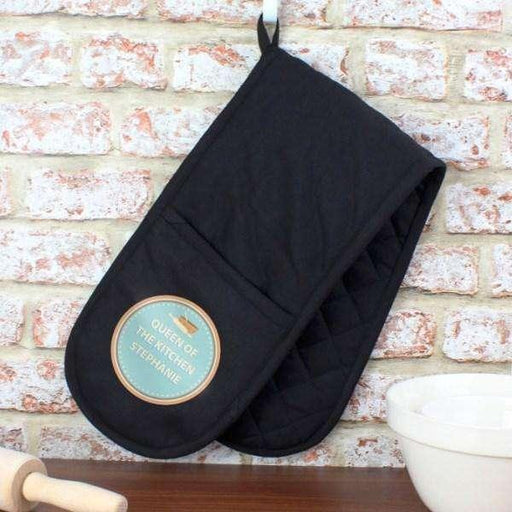 Personalised Baker Oven Gloves - Myhappymoments.co.uk