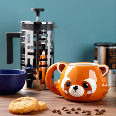 Adoramals Red Panda Shaped Mug
