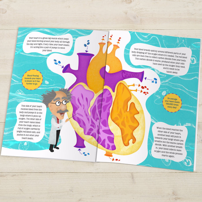 Personalised How Your Body Works Book