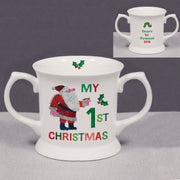Personalised Very Hungry Caterpillar My 1st Christmas Loving Cup