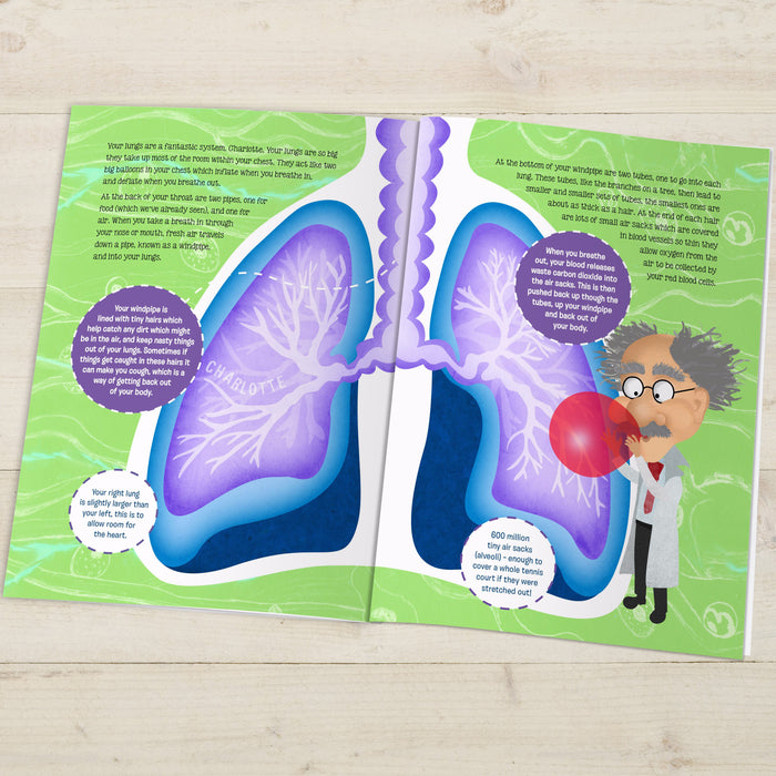 Personalised How Your Body Works Book