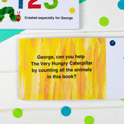 Personalised Very Hungry Caterpillar Board Book – 123
